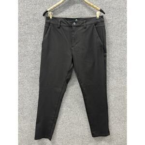 BYLT Pants Mens 36 Everyday 2.0 Slim Fit Black Premium Basics
